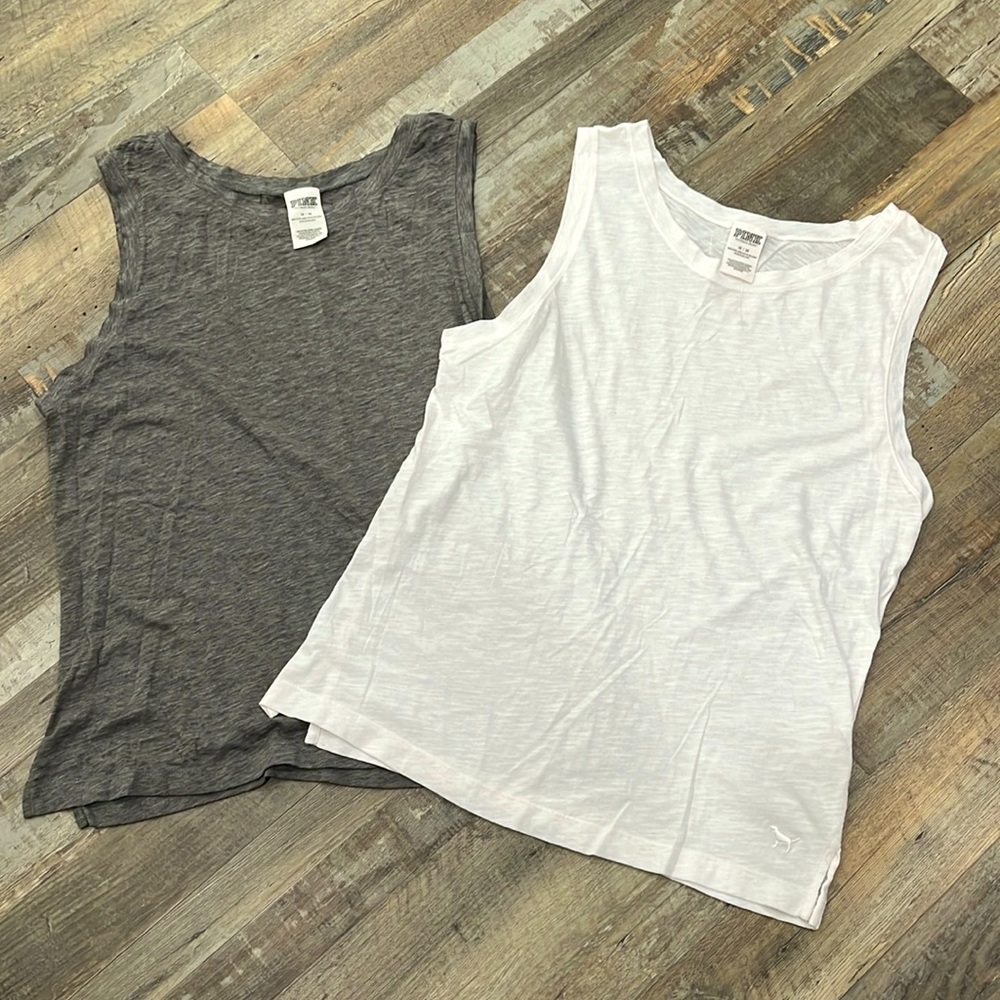 TWO PINK Victoria’s Secret tees